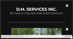Desktop Screenshot of dmservicesinc.com